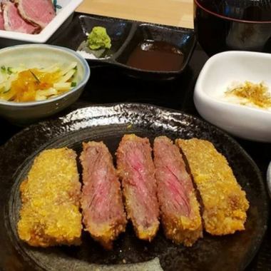 赤身の牛かつ御膳　2838円(税込)