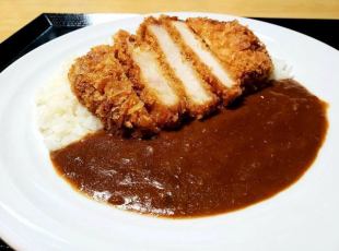 熟成ロースとんかつカレー定食