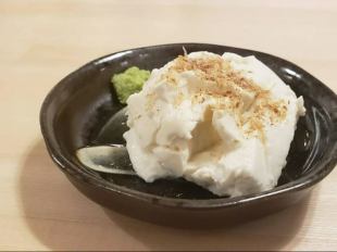 自家製もちもち豆富