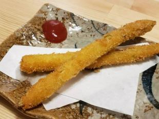 【季節限定】アスパラガスのカツ