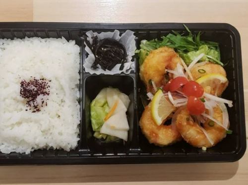 海老のトマトチリソース弁当