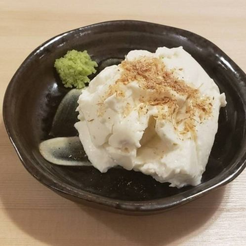当店人気No.1！自家製もちもち豆富