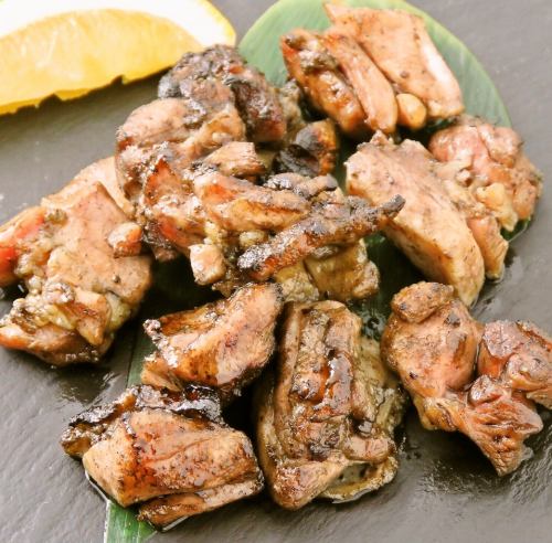 地鶏の炭焼き～柚子胡椒添え～