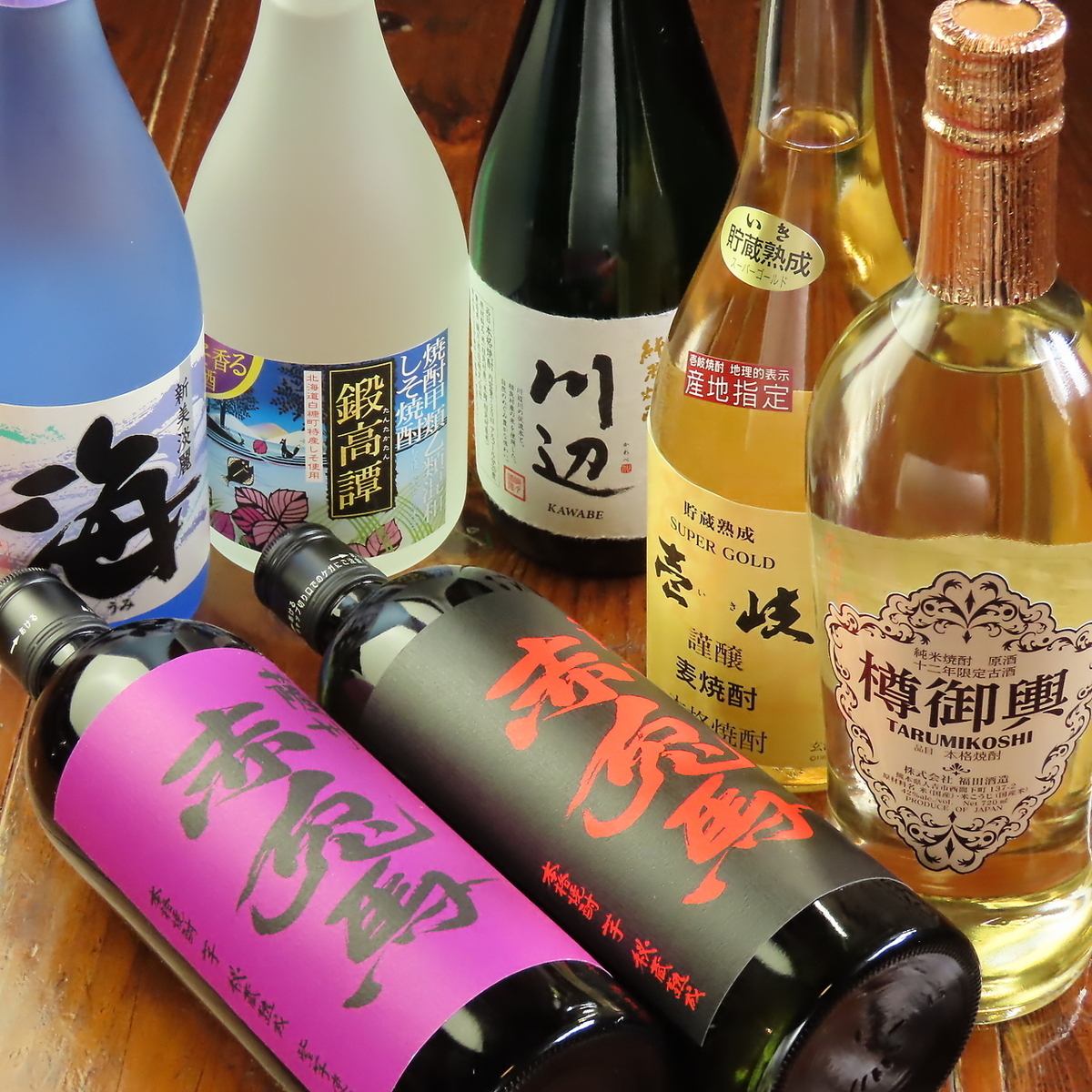 人吉の特別な焼酎あり温泉焼酎夢やDAIYAMEも揃っております