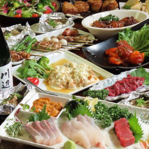 【魚も肉も両方楽しめる】