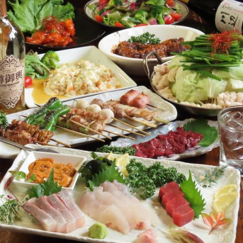【各種ご宴会・忘新年会にも◎】《2時間飲み放題付きコース各種》～楽しく食べて飲もう★5000円(税込)～