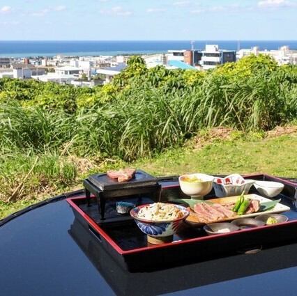 【和牛石焼きステーキ御膳】＜全8品＞お好きな焼き加減で味わえる和牛ステーキなど 4180円(税込)