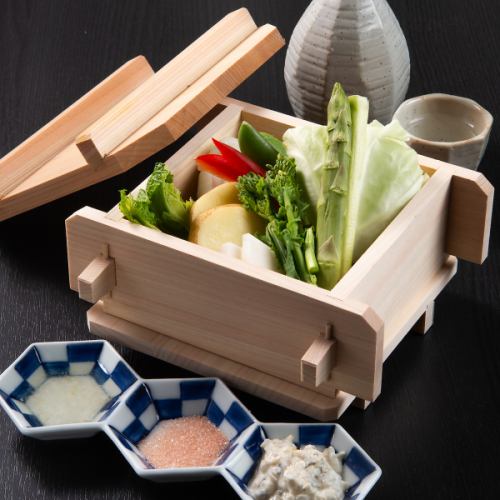 厳選食材を主役にした逸品料理◎