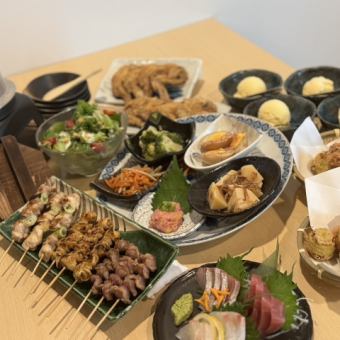 【120分飲み放題付き】満腹コース★3,800円