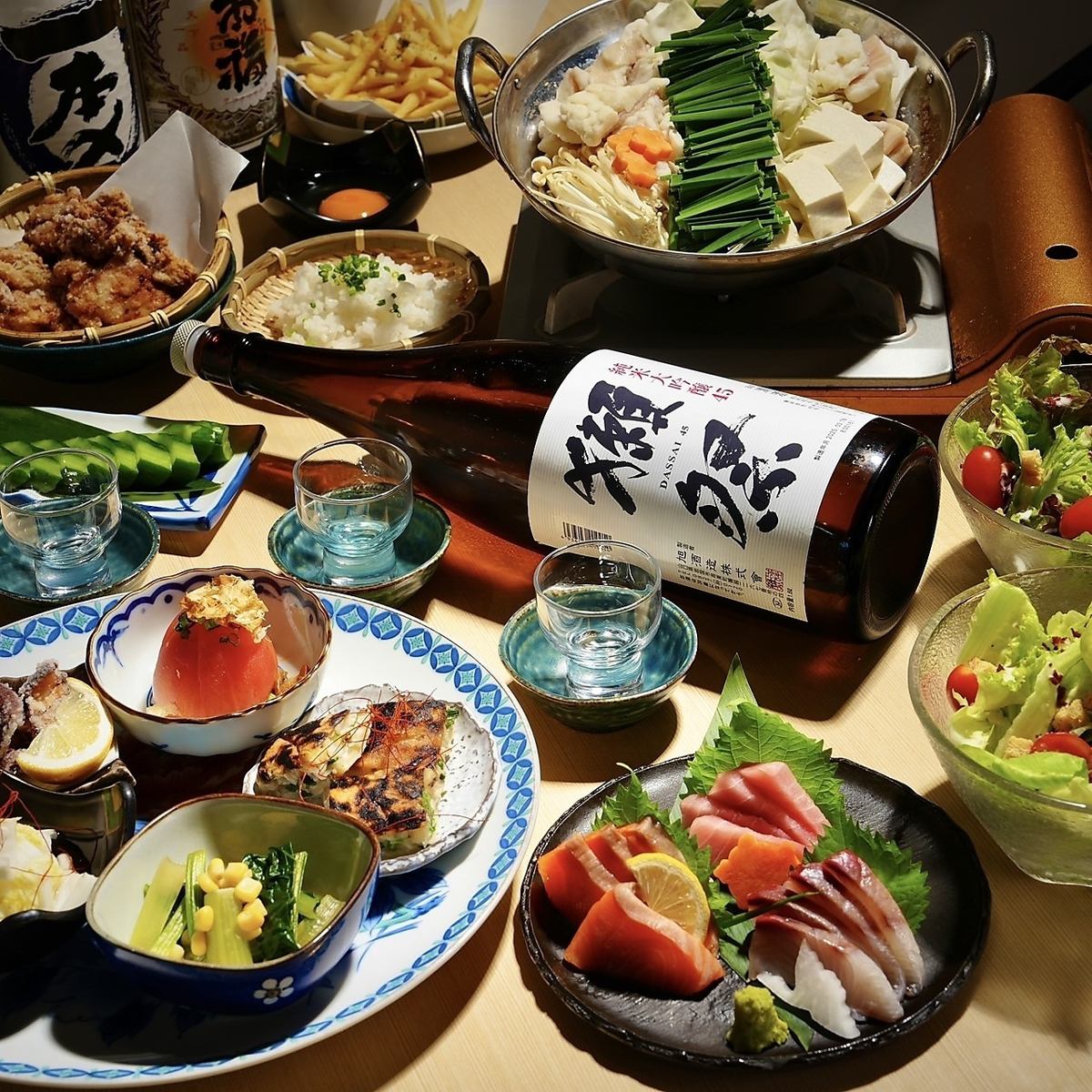 こだわりの新鮮な海鮮をご用意!宴会するならぜっこうちょう♪