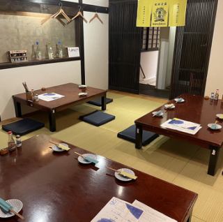 二階にはお座敷のお席もご用意しております！ごゆっくりおくつろぎくださいませ◎