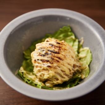 Truffle-flavored roasted potato salad