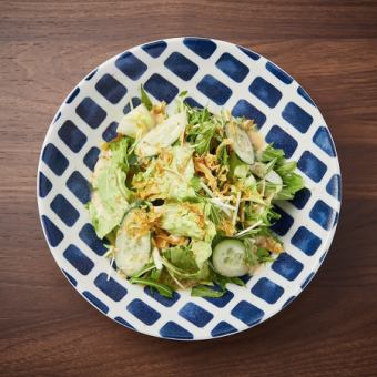 Shuseki salad (choice of dressing)