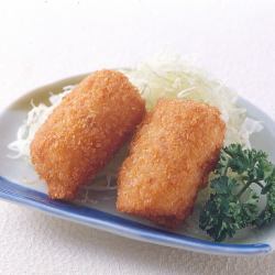 自制蟹奶油炸丸子（2个）