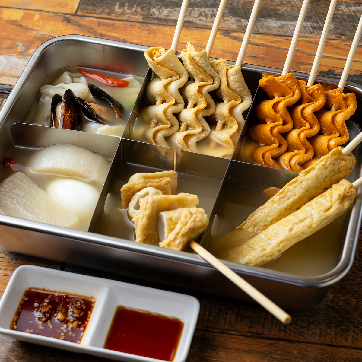 本格韓国おでんも食べられます！