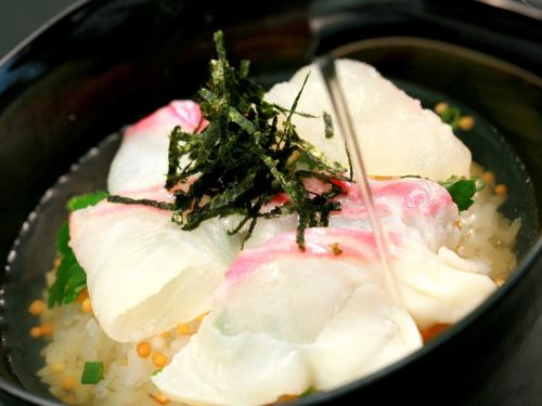 鯛茶漬け
