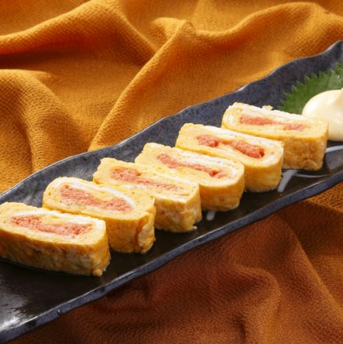 明太子のだし巻き玉子