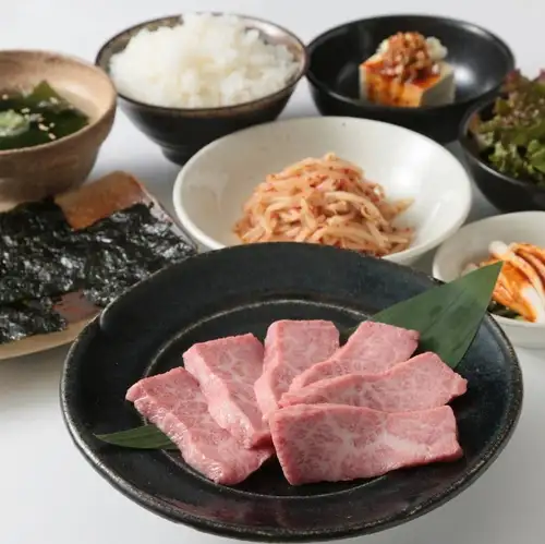 本日の和牛上カルビ定食