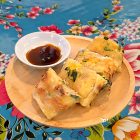 Taiwanese green onion pie