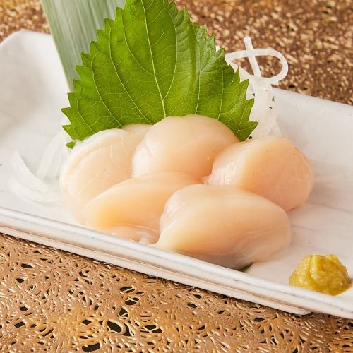 扇貝刺身