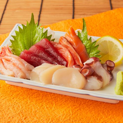 生魚片什錦5片