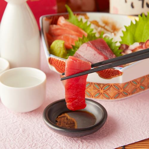瘦鮪魚生魚片