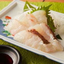 Red sea bream sashimi