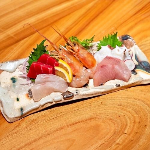 刺身盛り合わせ　5種盛り（1人前）