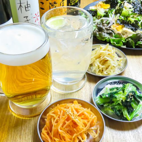 焼き肉メニュー以外も充実