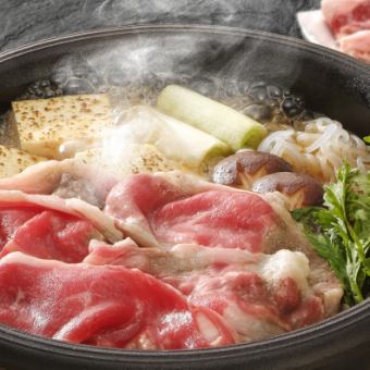 [Countryside Specialty & Domestic Beef Sukiyaki Course] 11 dishes + 2 hours of all-you-can-drink for 6,600 yen! (Sun)~(Thurs) 6,000 yen!!