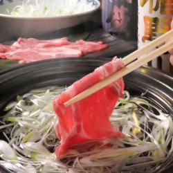 Pork shabu-shabu set