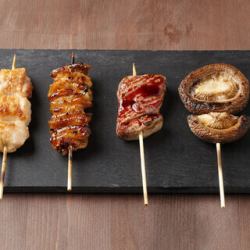 Assortment of 7 skewers