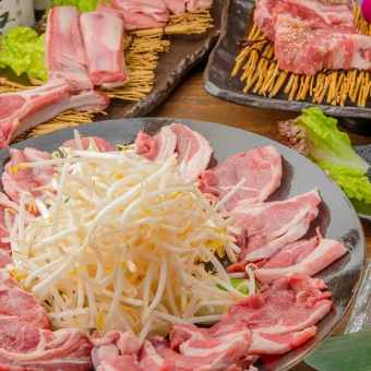 【90分食べ放題のみ】メニュー表のお肉全品食べ放題！<欲張りコース>7150円(税込)