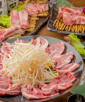 【90分食べ放題のみ】メニュー表のお肉全品食べ放題!<欲張りコース>7150円(税込)