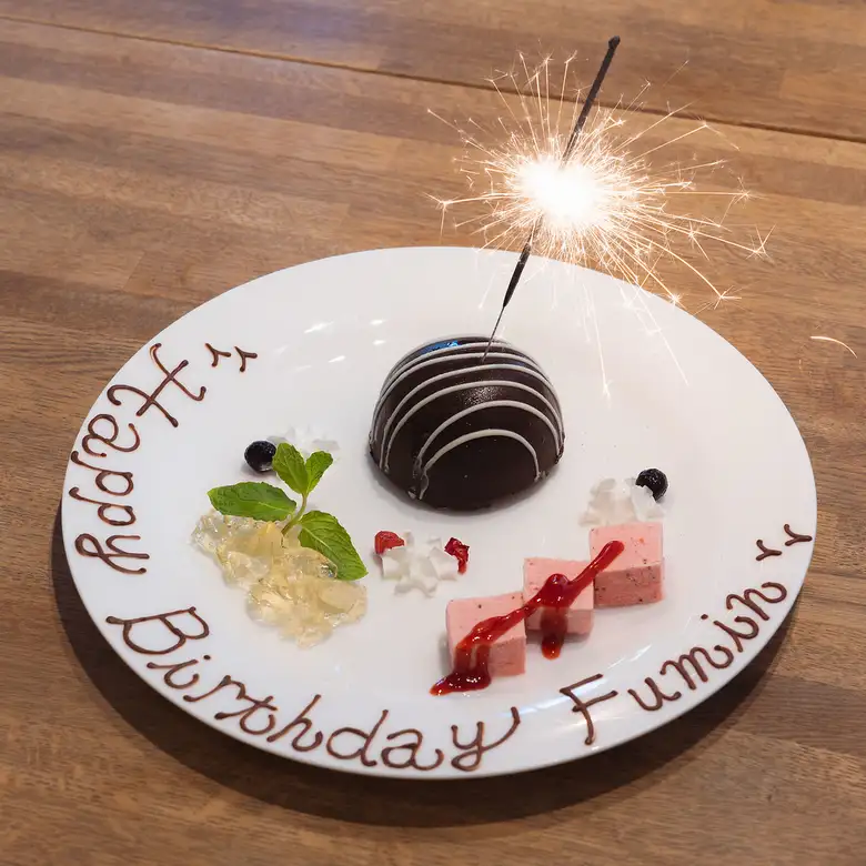 ≪誕生日や記念日などの各種お祝いに♪≫ドルチェプレート