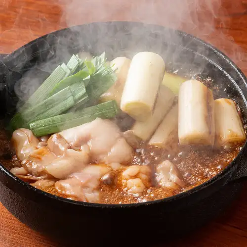 牛もつすき焼き
