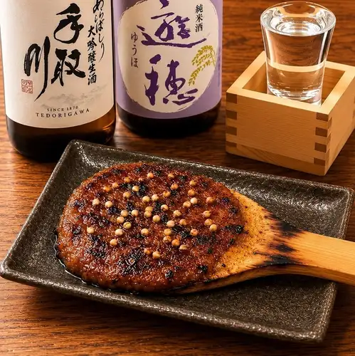 そば味噌と野菜