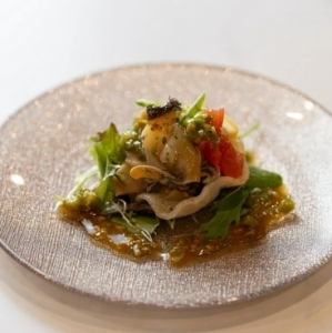 つぶ貝の山葵和え