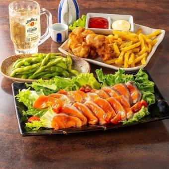 【平日限定】幹事様必見！たむちゃんの食べ放題コース！120分飲み放題付き◆3300円(税込)