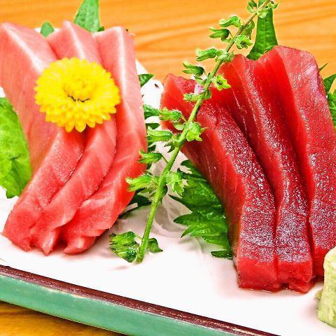 Enjoy authentic fresh fish that goes well with sake and authentic Edomae sushi