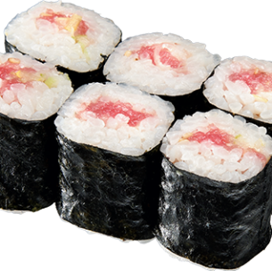 <Thin Roll> Negitoro Roll