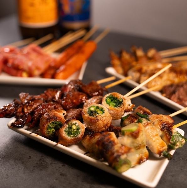 [Grilled with our proud homemade sauce] Our signature Yakitori dishes are delicious! Starting from 120 yen each (tax included)
