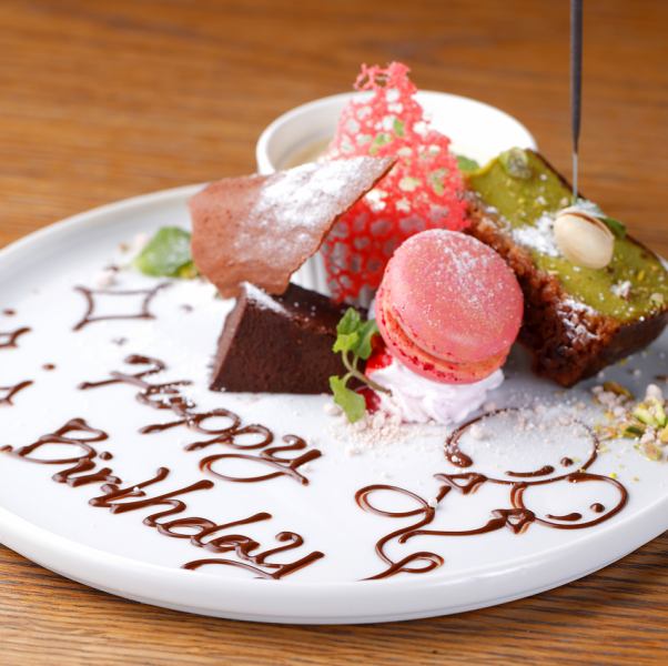 [Anniversary Course] Includes dried spaghetti and a plate ☆ Seafood delivered directly from Toyosu and grilled A5 Yonezawa beef <6 dishes total>