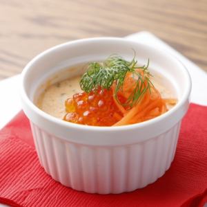 サーモンのリエットと人参のラペ～クラッカー2枚付き～