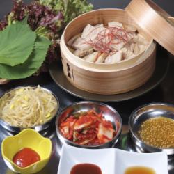 지바현산 돼지 씨 포쌈