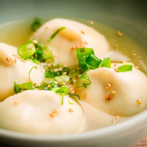 Gyoza and oysters, yakitori