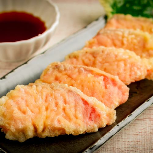 The legendary salmon tempura