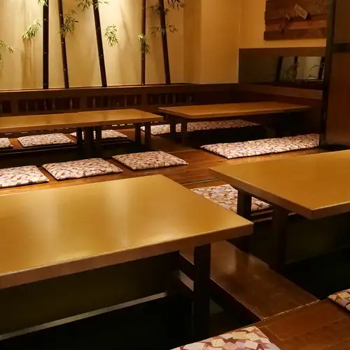 宴会は掘りごたつお座敷で
