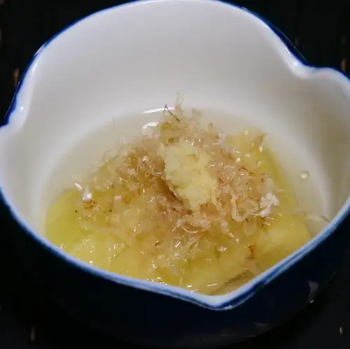 翡翠茄子のお浸し