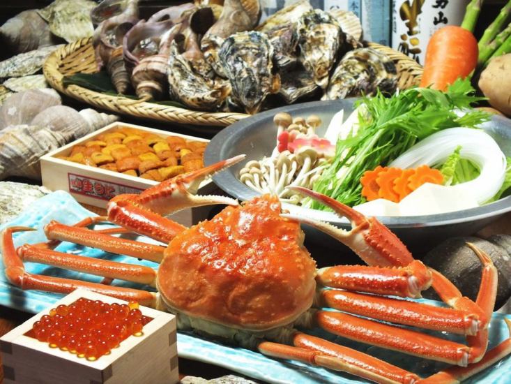 旬の食材をたっぷり使用した季節のオススメコースあり！！